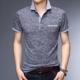 Men Business Office Polo Shirt