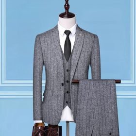 Men spring classic suit