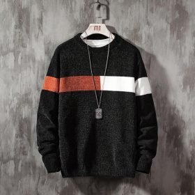 Men Long Sleeves Winter Pullover