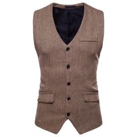 New Style Five Buttons Men's Vests
